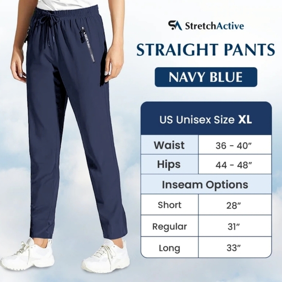 Sensistyle StretchActive Coolmax XL Drawstring Elastc Waist Waterproof - Picture 1 of 1